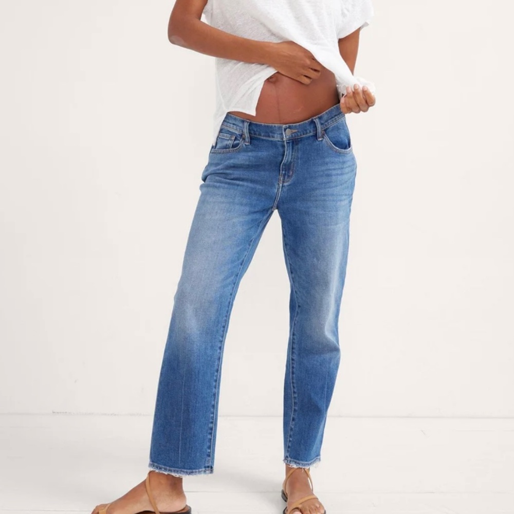Hatch Maternity Boyfriend Maternity Jeans (size 29)